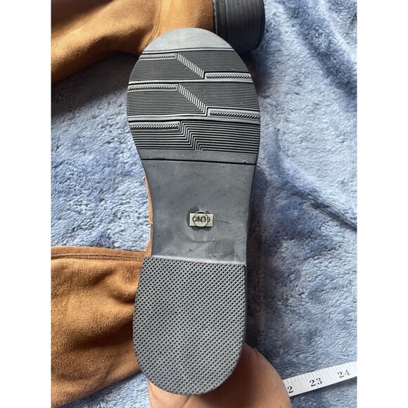 A New Day Sidney Boots 10 Cognac Brown - Picture 6 of 10